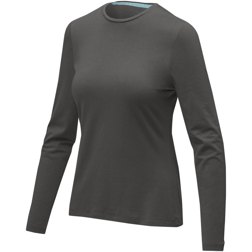 Ponoka Langarmshirt für Damen storm grey