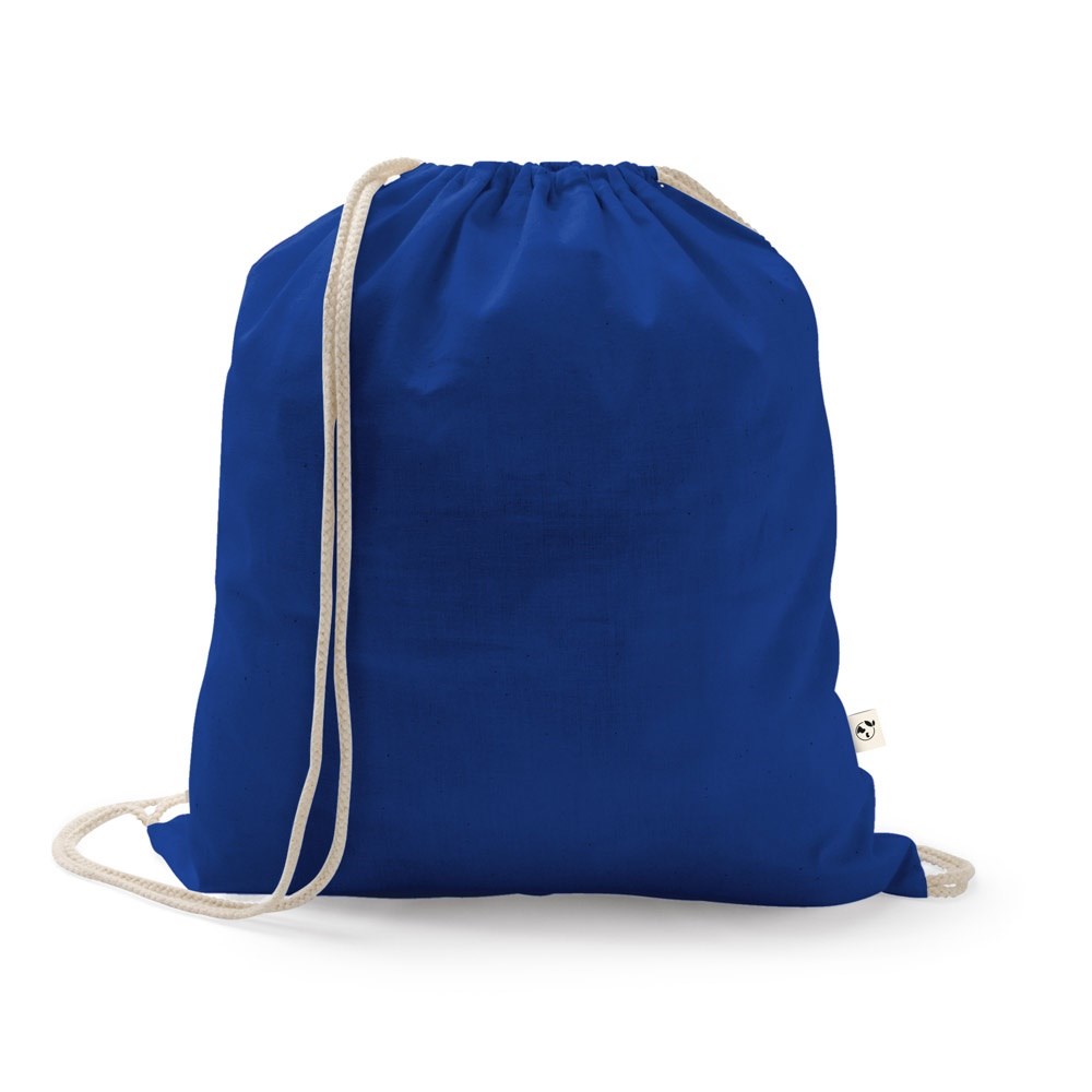 ISTANBUL Rucksack aus recycelter Baumwolle (70%), Polyester (30% rPET) (150 g/m²) königsblau