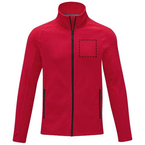 Veste polaire Zelus pour homme Rouge