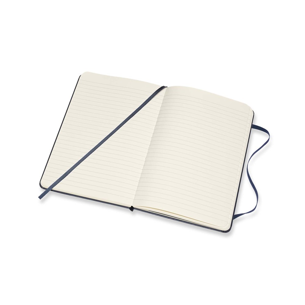 Moleskine Classic Hardcover Notizbuch M – liniert saphir