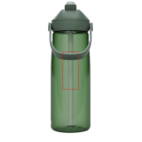 Camelbak® Thrive Flip 750 ml Tritan Renew Trinkflasche mit Flip Strohhalm waldgrün