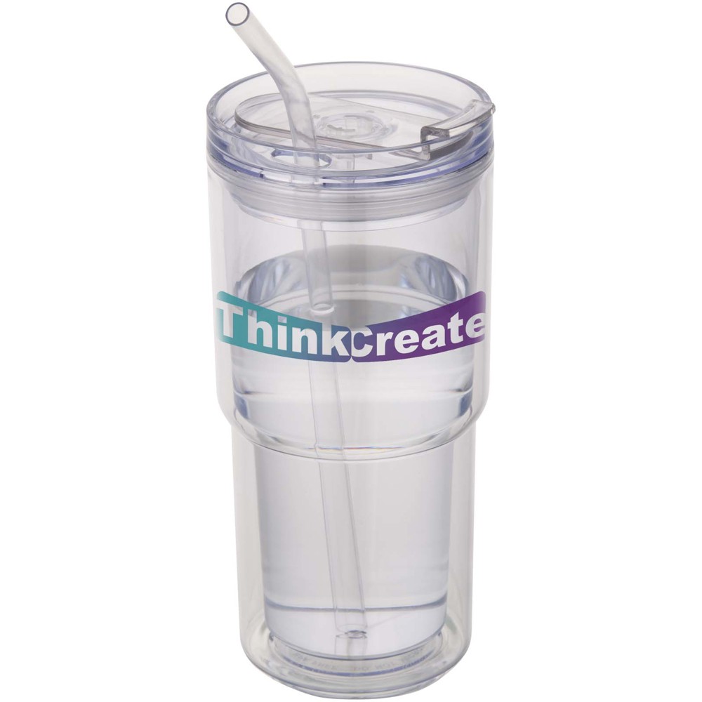 Archer 480 ml doppelwandiger Becher transparent klar