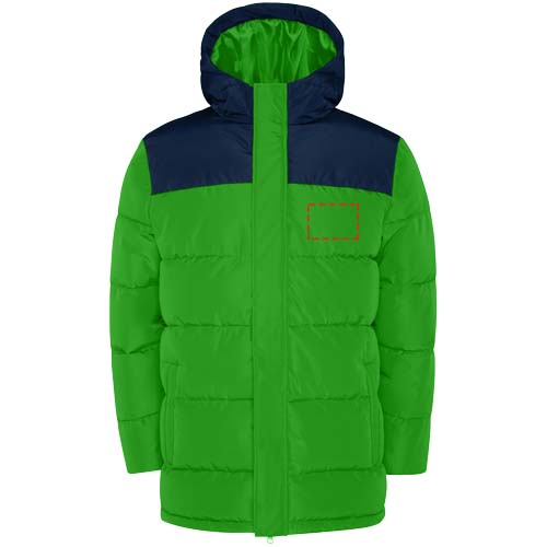 Tallin Steppjacke Unisex farngrün, marineblau