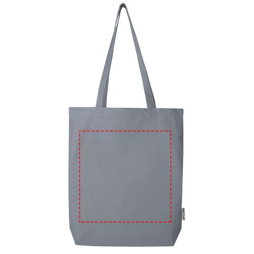 Sac shopping Florida certifié GRS 270 g/m² 10L gris