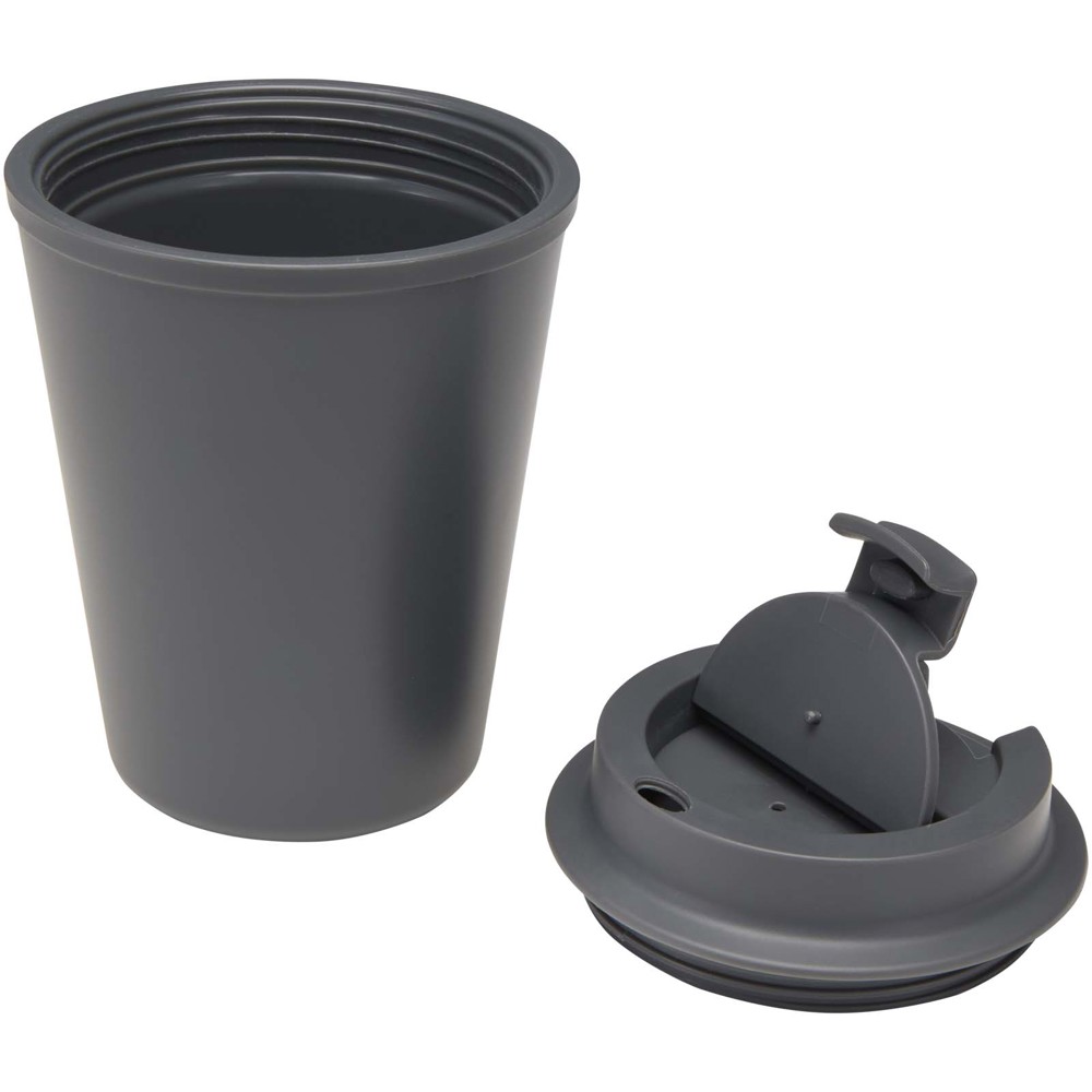 Gobelet isotherme à double paroi Newport 300 ml Gris