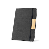 HOMERO Set bestehend aus einem A5-Hardcover-Notizblock und einem Bambus-Kugelschreiber