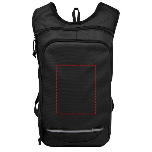 Trails GRS RPET Outdoor Rucksack 6,5 L Schwarz