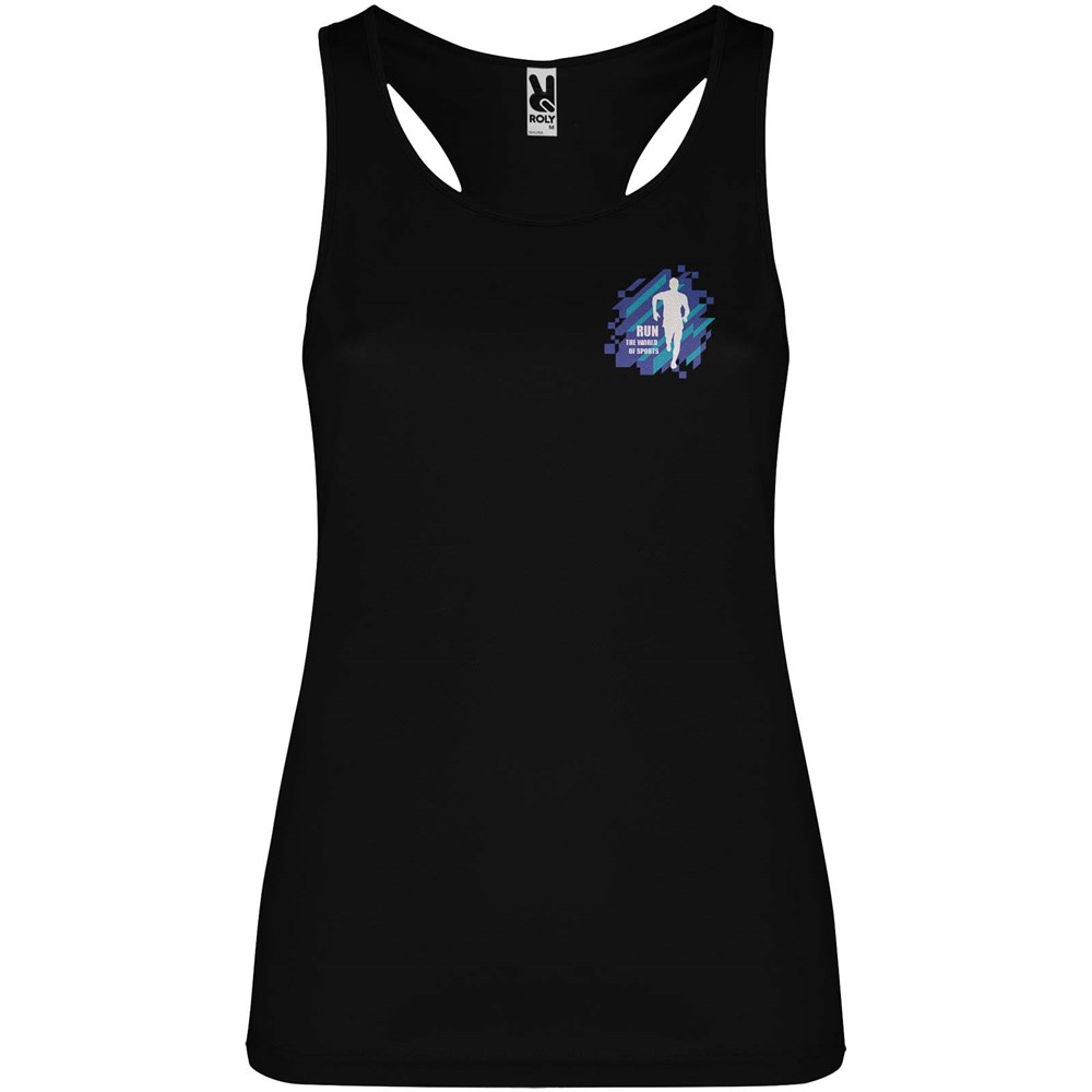 Schura Sport Top für Damen schwarz