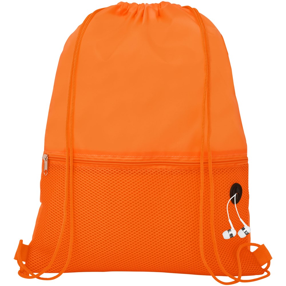 Oriole Netz-Turnbeutel 5L orange