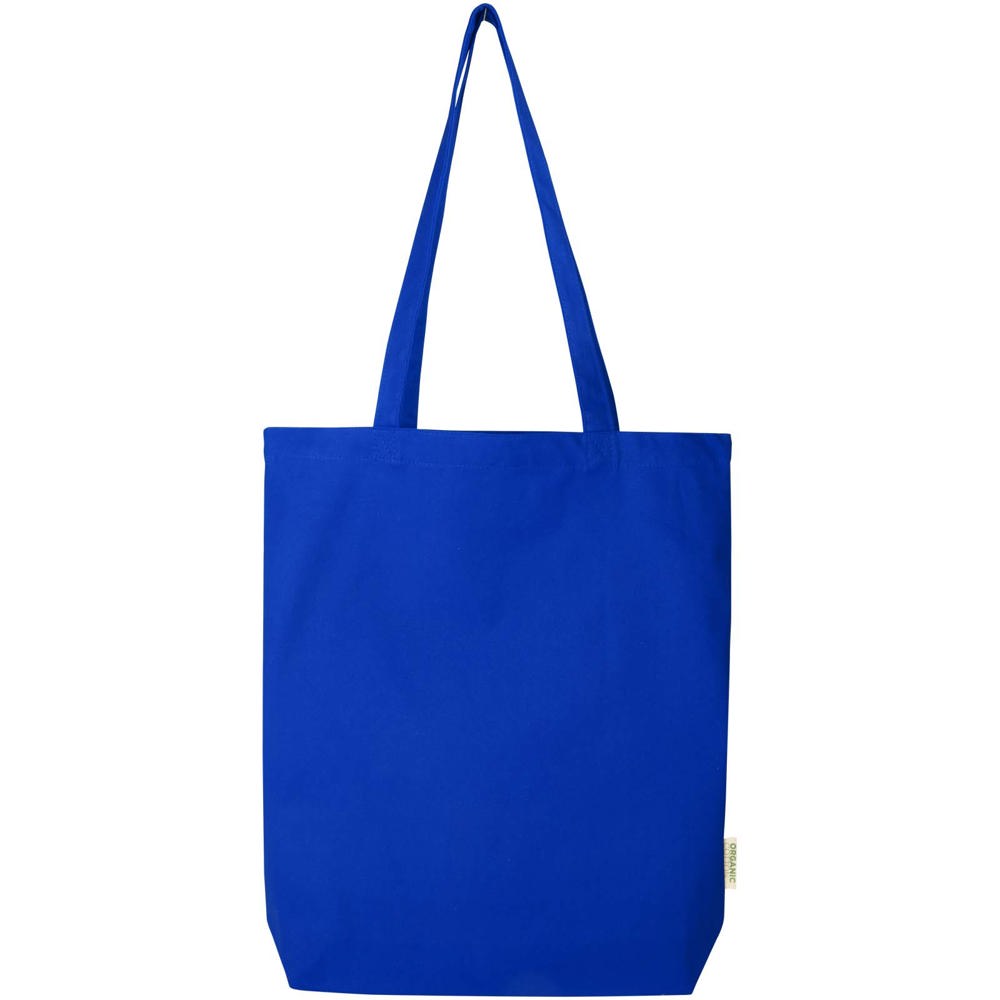 Orissa 270 g/m² Tragetasche aus Bio-Baumwolle 10L royalblau
