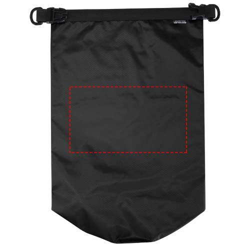 Sac de voyage imperméable en tissu recyclé Camper, 10 L noir