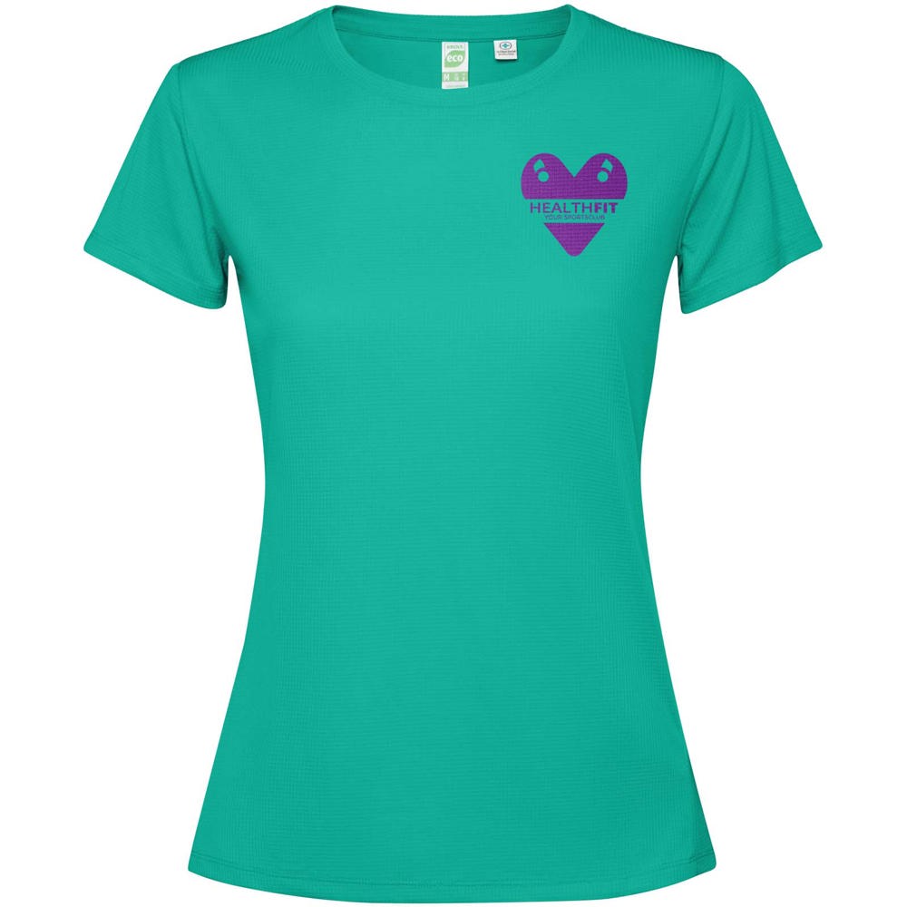 T-shirt Estoril à manches courtes pour femme Jade