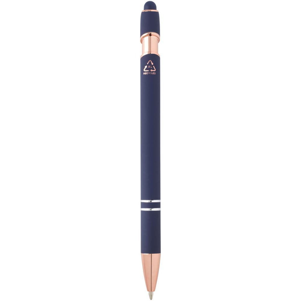 Nanna Kugelschreiber mit Roségold Finish Ozeanblau