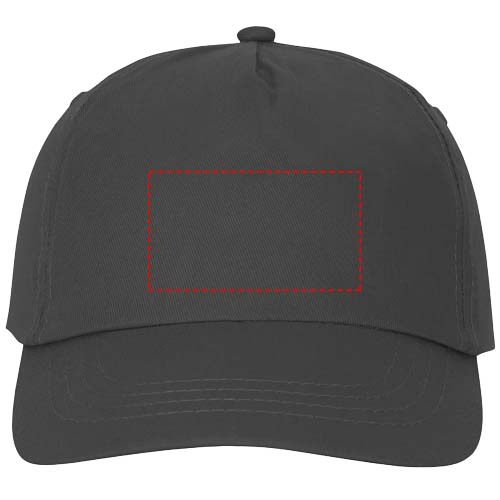 Casquette 5 panneaux Feniks Gris storm