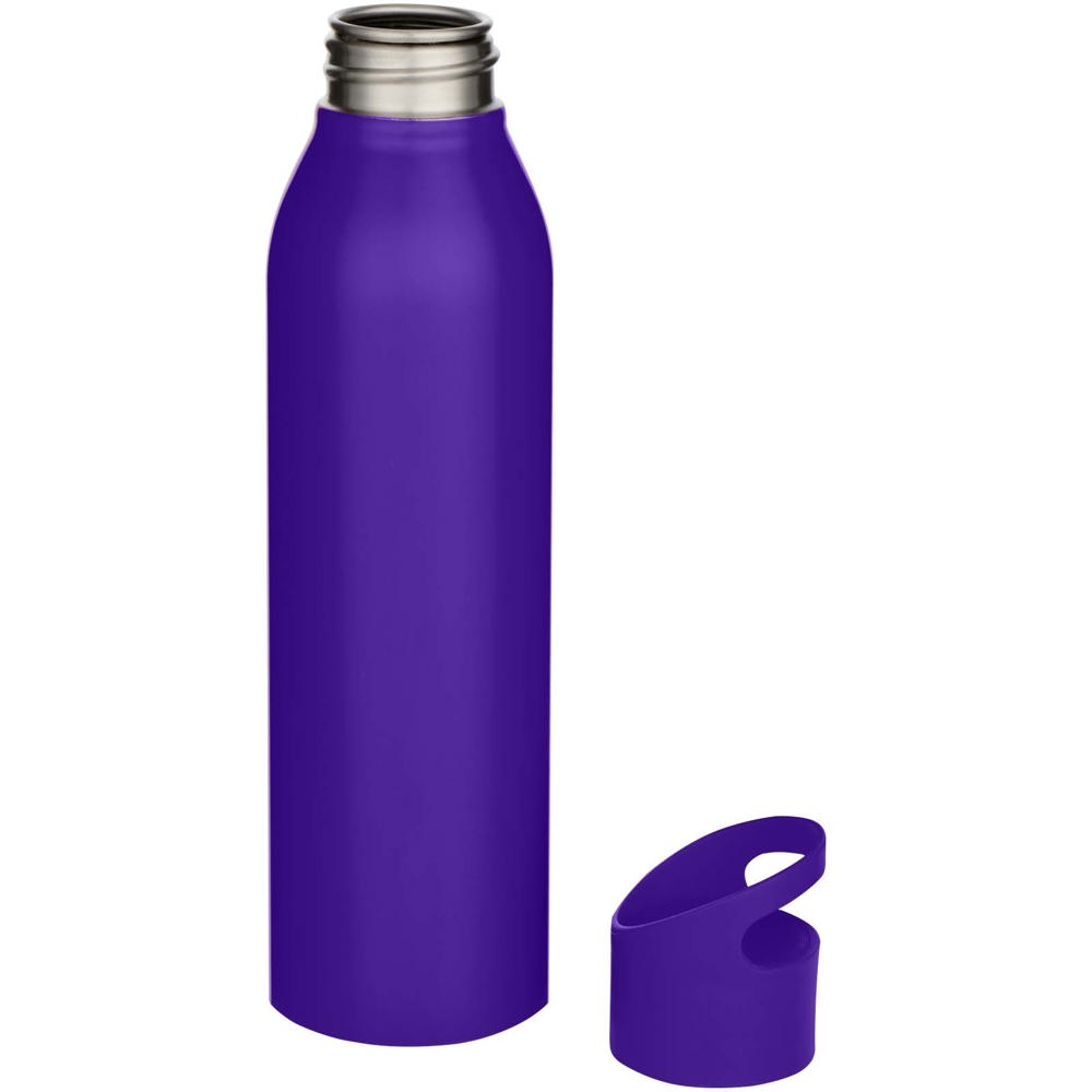 Sky 650 ml RCS-zertifizierte, einwandige Trinkflasche aus recyceltem Edelstahl mittelviolett