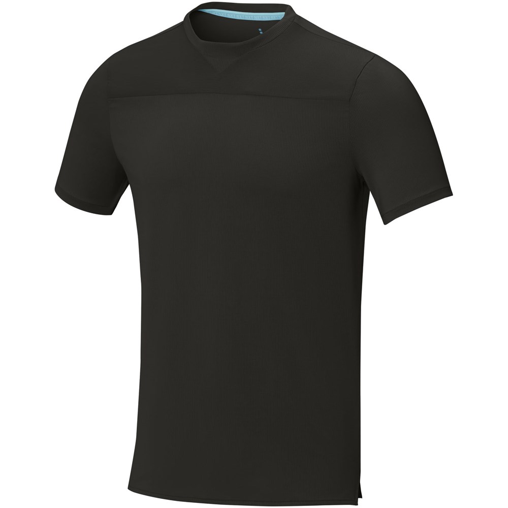 Borax Cool Fit T-Shirt aus recyceltem GRS Material für Herren Schwarz