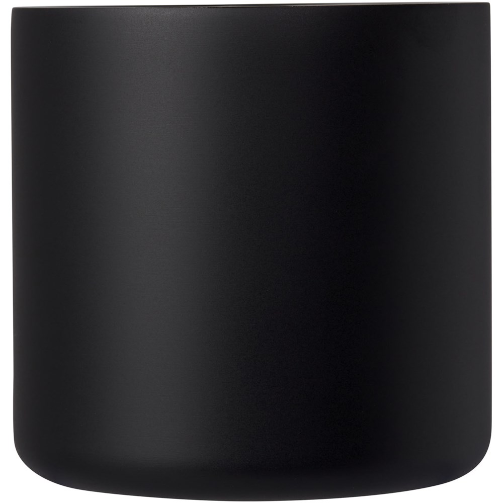 Tasse Bjorn de 360 ml en acier inoxydable recyclé certifiée RCS avec isolation sous vide et couche de cuivre Noir