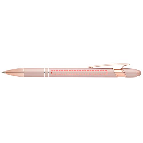 Stylo bille Nanna avec finition or rose Dusty Pink