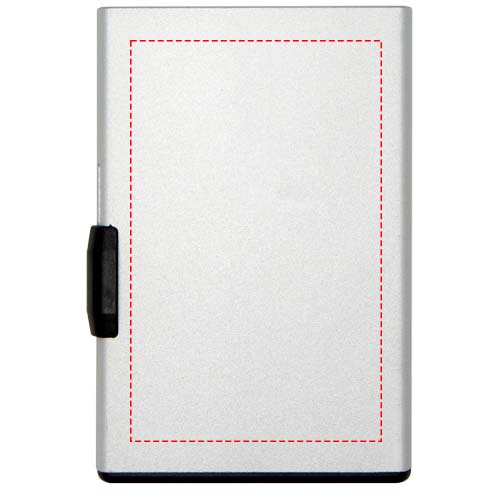 Porte-carte RFID magnétique SMART RCS argenté