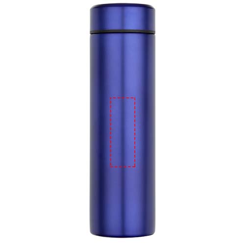 Gourde Taylor en acier inoxydable à double paroi de 450 ml avec filtre à thé bleu