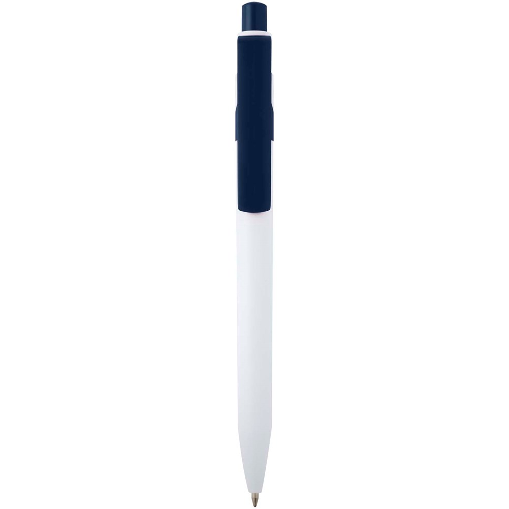Stylo bille Unica en plastique recyclé (encre bleue) marine