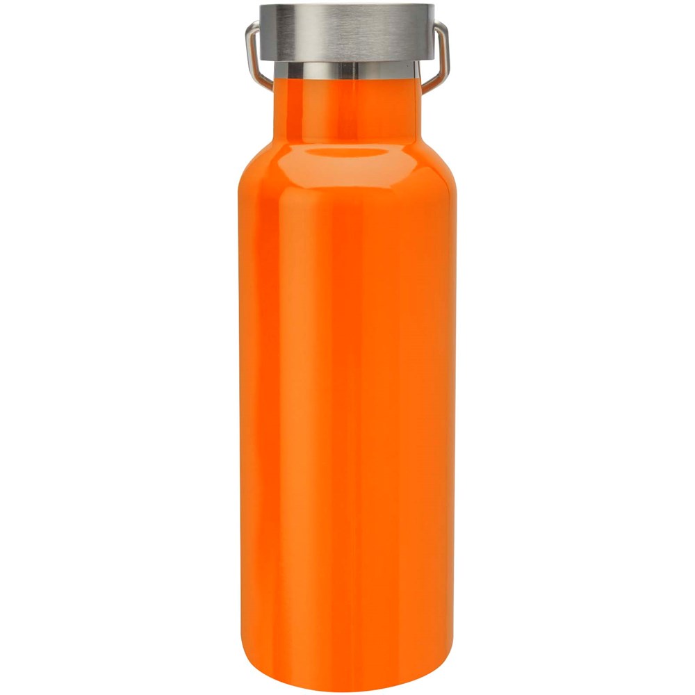 Bouteille d’eau Thor de 500 ml en acier inoxydable certifié RCS Orange