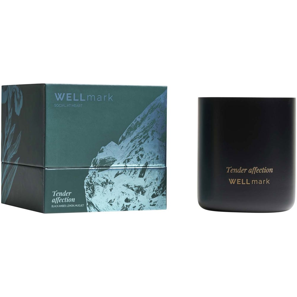 Bougie parfumée Wellmark noir