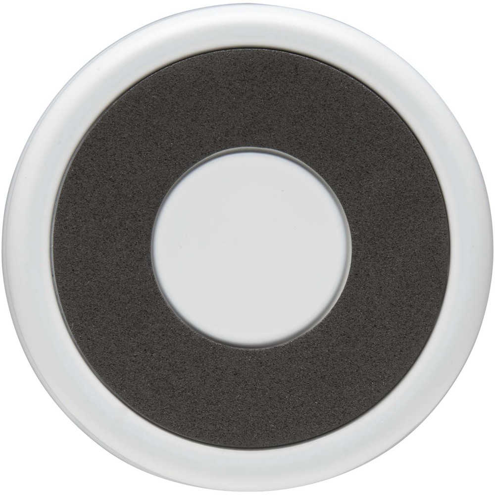 Gobelet isotherme à double paroi Westin 540 ml en RCS recyclé, avec paille Blanc