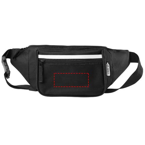 Sac banane en RPET GRS Journey Noir