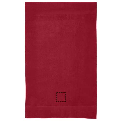 Evelyn 450 g/m² Baumwollhandtuch 100 x 180 cm Rot