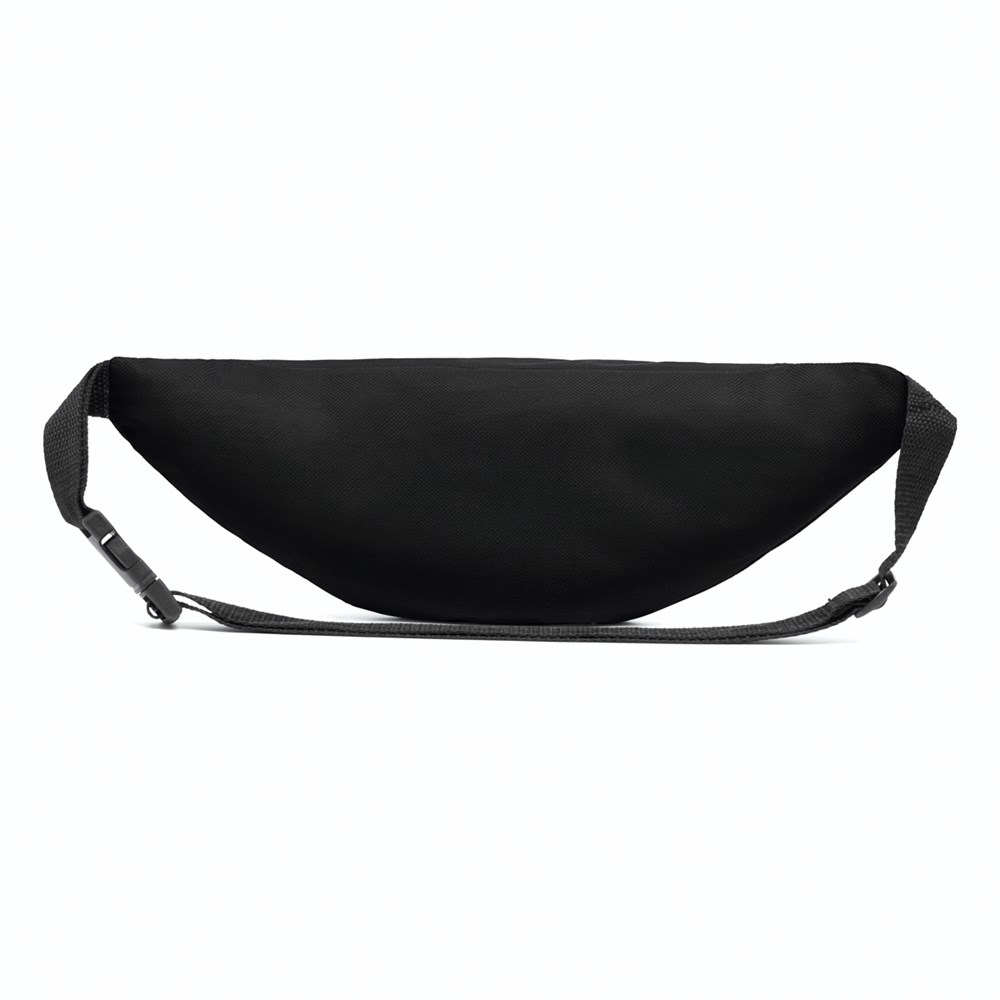 Stylische Bauchtasche London – individuell mit Logo bedruckbar. Praktisches Werbegeschenk für unterwegs. schwarz