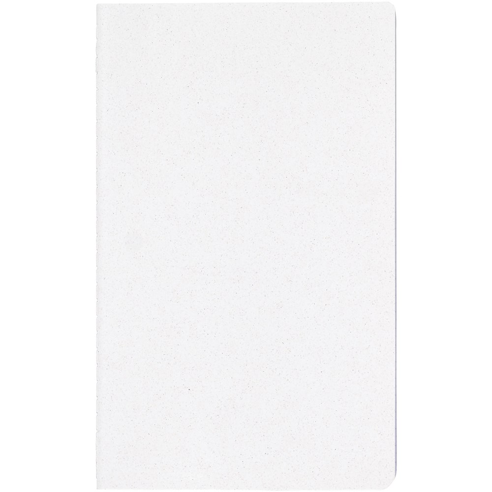 Fabia Notizbuch mit Cover aus Crush Papier weiss