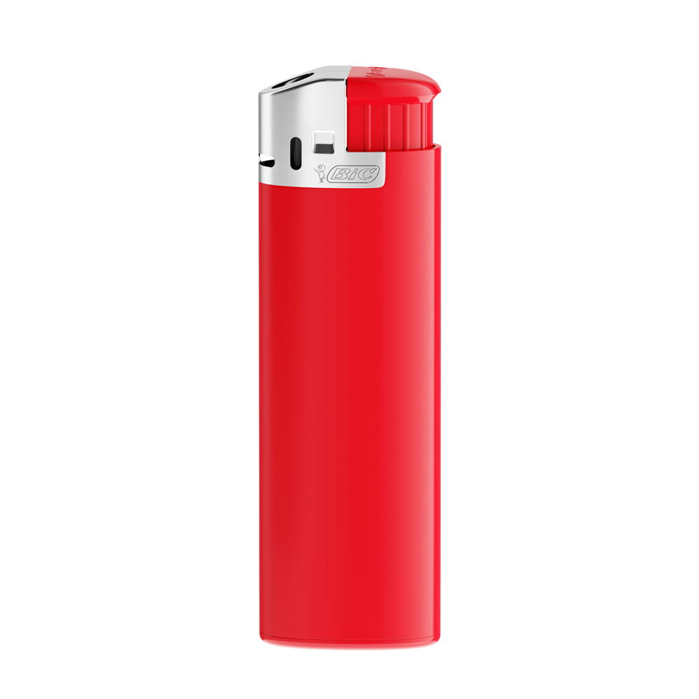 Piezo-Feuerzeug Digitaldruck BIC J38 rot
