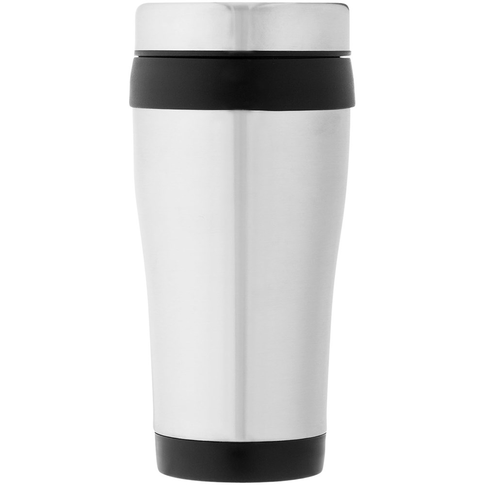 Elwood 410 ml RCS-zertifizierter Isolierbecher aus recyceltem Edelstahl schwarz