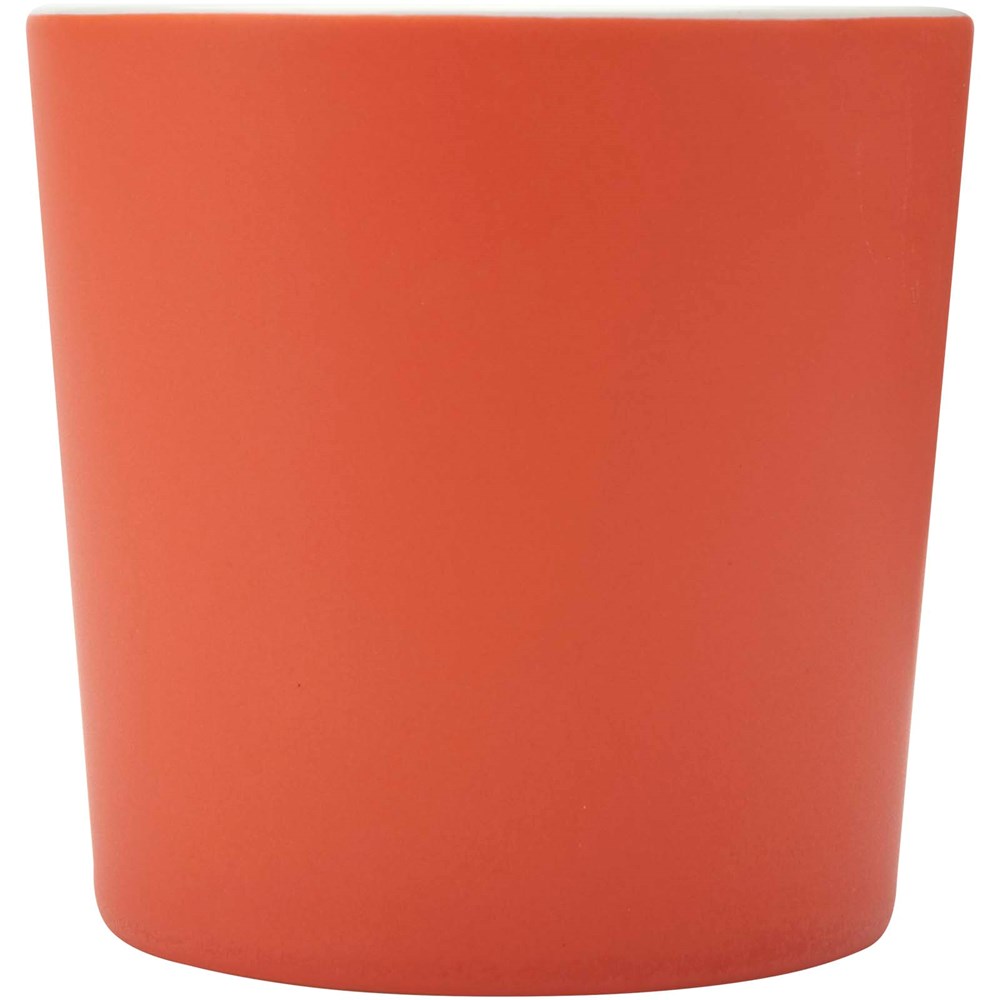 Tasse Cali de 370 ml en céramique avec finition mate Orange
