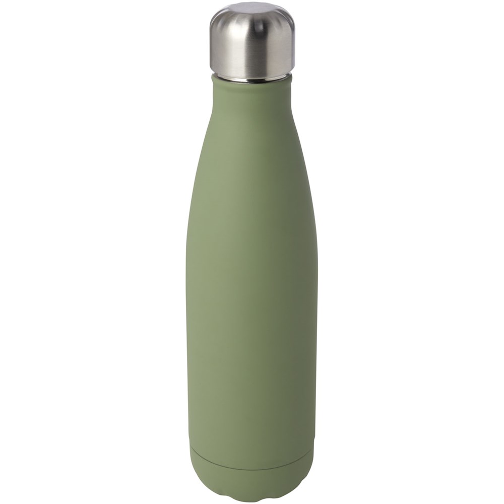 Bouteille isotherme sous vide Cove de 500 ml en cuivre et acier inoxydable recyclé certifié RCS  Vert bruyère