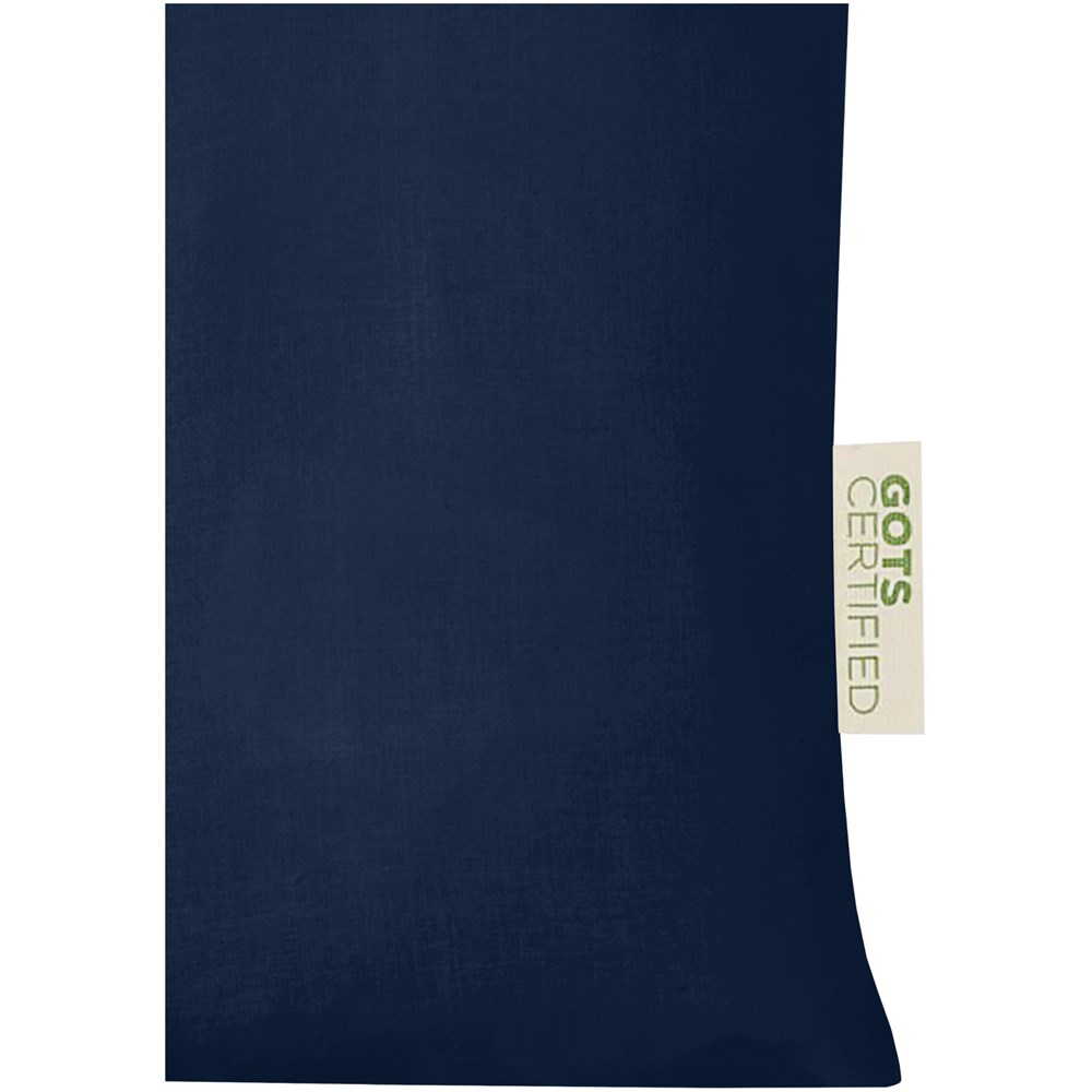 Orissa 100 g/m² Tragetasche aus Bio-Baumwolle 7L navy
