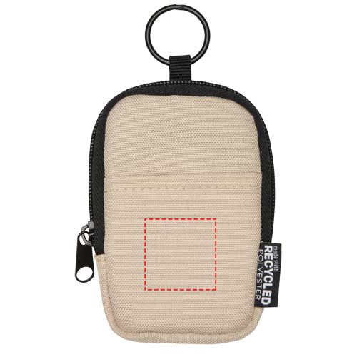 Petite pochette Byron Clip & Go recyclée certifiée GRS de 0,2 L Flocons d’avoine