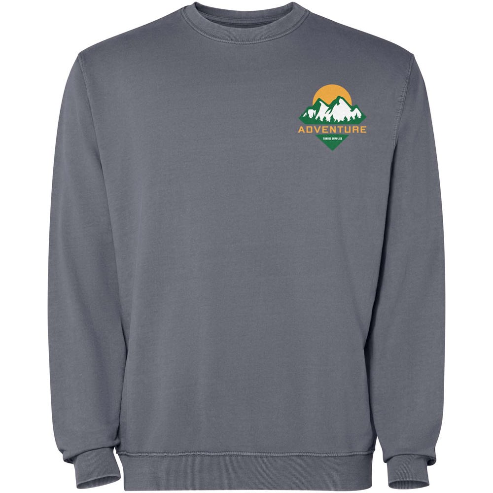 Jaya Pullover mit Rundhalsausschnitt Unisex dunkelgrau
