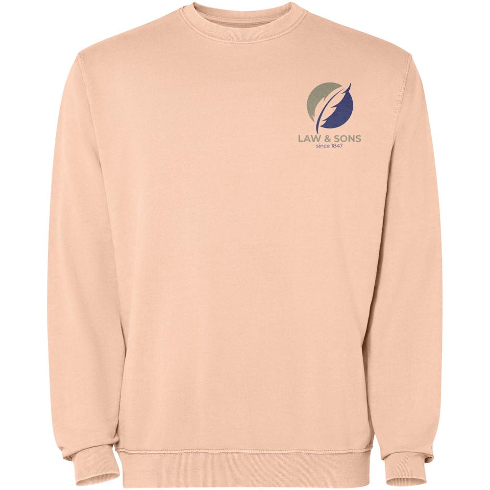 Jaya Pullover mit Rundhalsausschnitt Unisex hellorange