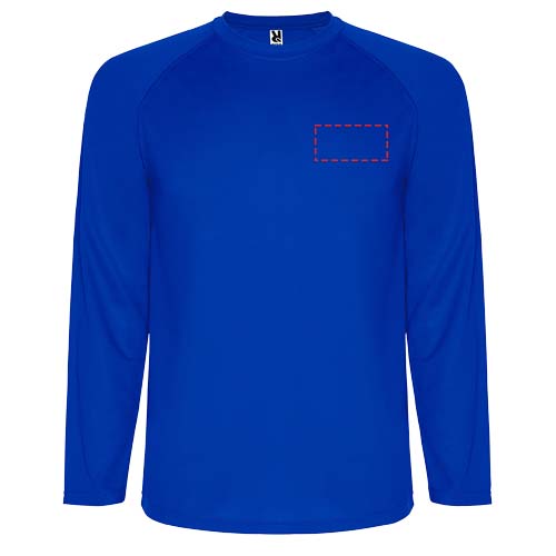 Montecarlo t-shirt de sport à manches longues pour enfants Bleu