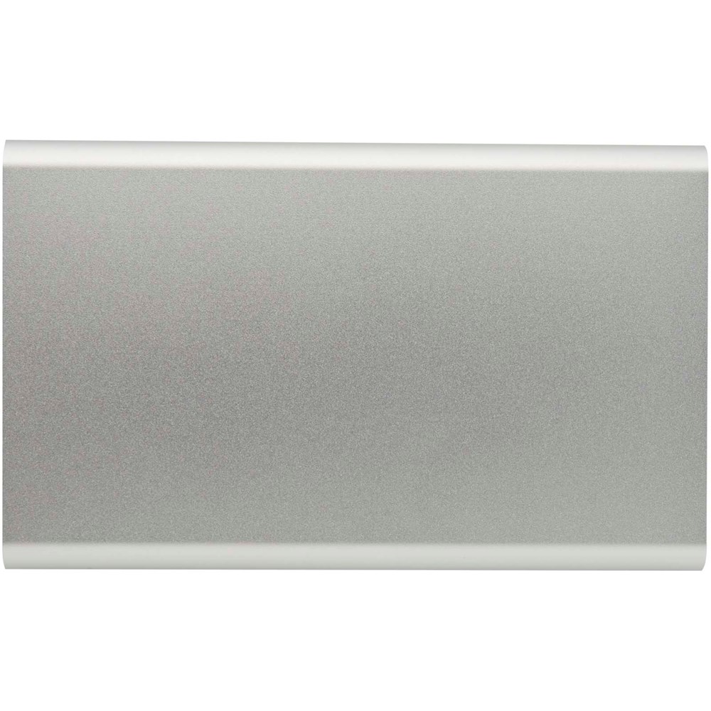 Pep 4000 mAh Type-C Powerbank aus recyceltem Aluminium Silber