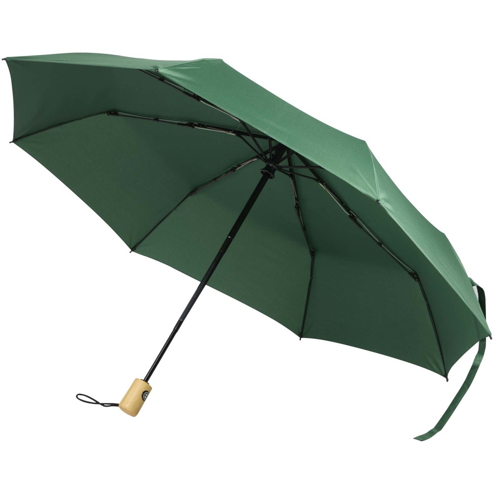 Parapluie pliable Renee de 58 cm à ouverture et fermeture automatiques vert
