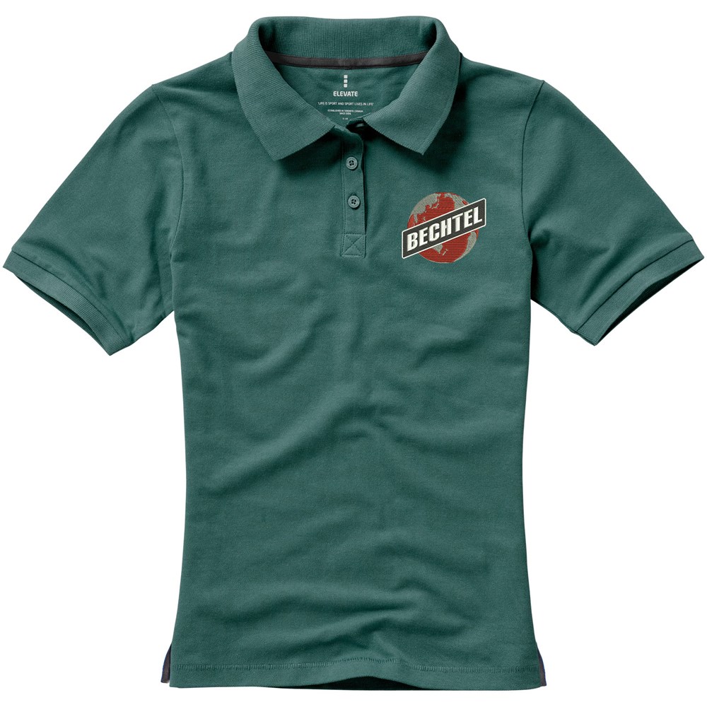 Calgary Poloshirt für Damen waldgrün