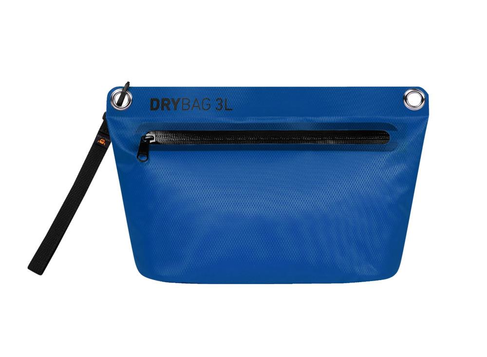 Reissverschluss-Tasche DRYBAG Bleu royal