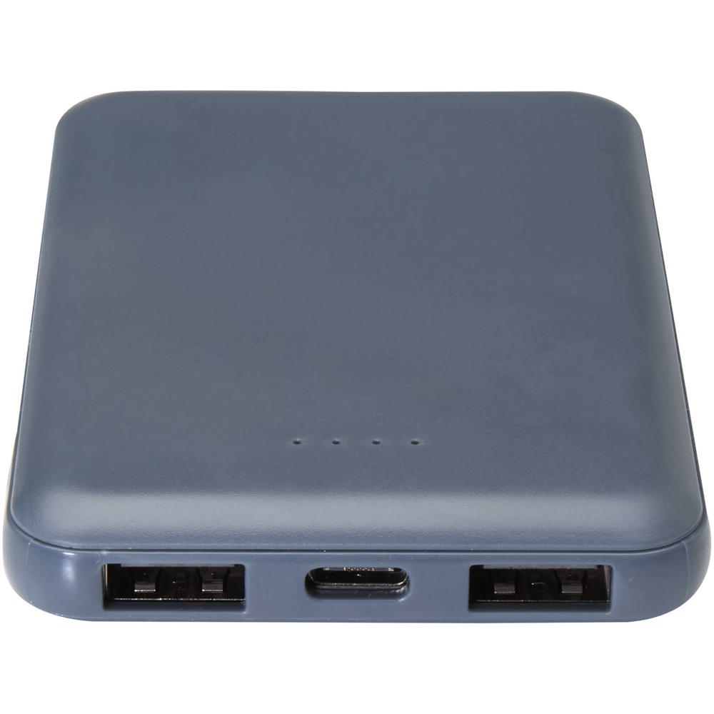 Asama 5000 mAh Typ-C Powerbank aus recyceltem Kunststoff Hale Blue