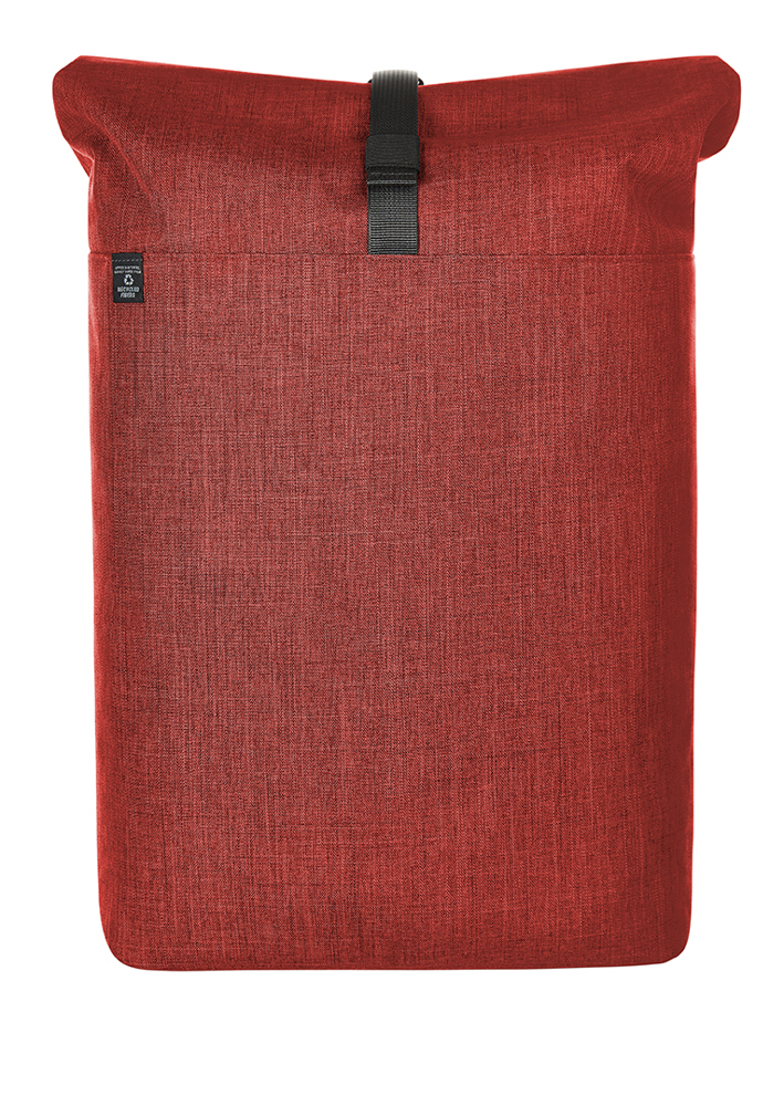 Notebook-Rollrucksack EUROPE rot meliert