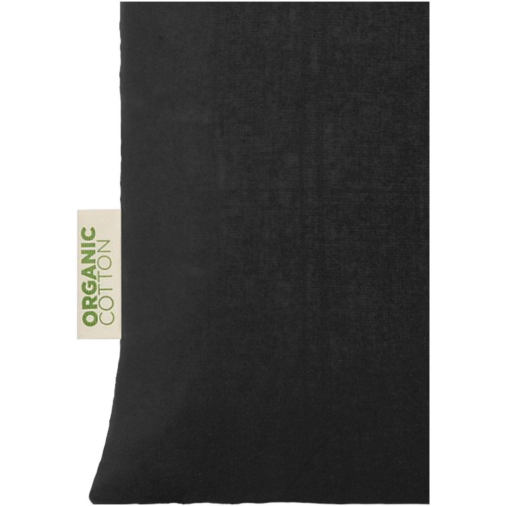 Orissa 100 g/m² Tragetasche aus Bio-Baumwolle 7L schwarz
