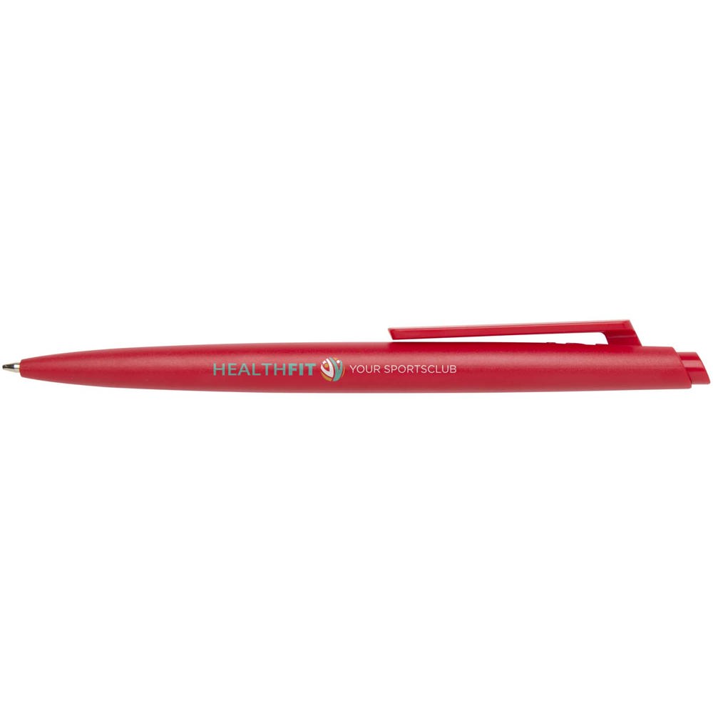 Stylo bille Ipe recyclé RCS (encre noire) rouge