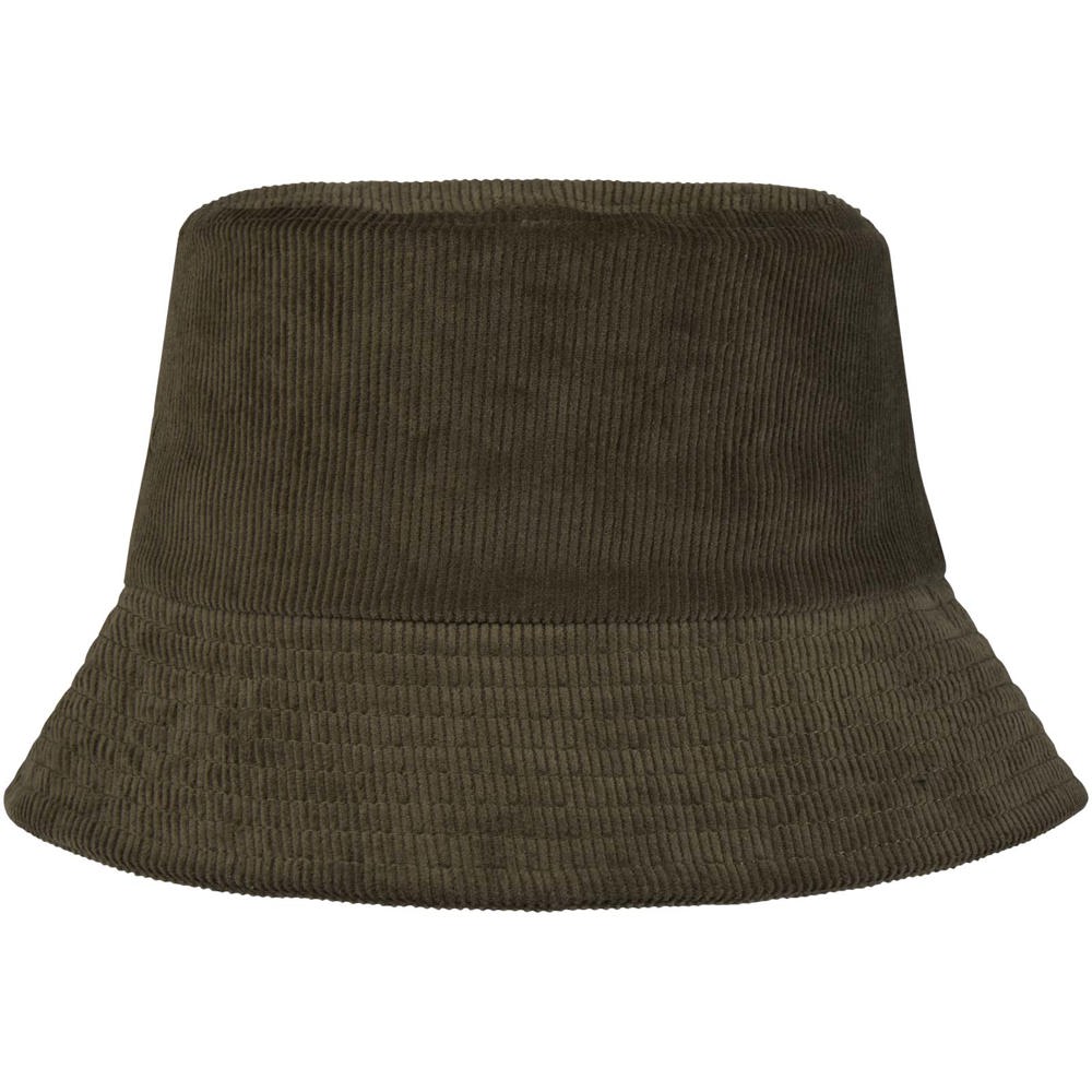Howson Sonnenhut aus recyceltem Cord waldgrün